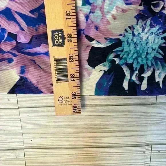 Eliza J Floral Faille Fit & Flare Dress - Picture 2 of 5